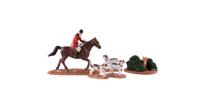 Fox hunt set of 5 kerstfiguur LEMAX - Lemax - thumbnail