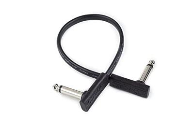 RockBoard Flat Patch Cable mono jack haaks 20 cm - thumbnail