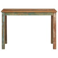 Eettafel 110x55x76 cm gerecycled massief mangohout - thumbnail