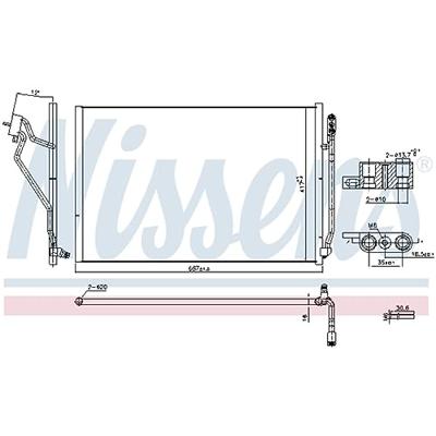 Condensor, airconditioning 941245 Condensor, airconditioning 941245