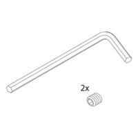 Inbusschroef paar M6x7mm tap point - thumbnail