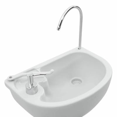 VidaXL Camping toilet set 2 pcs grijs 50,5 x 33 x 103 cm
