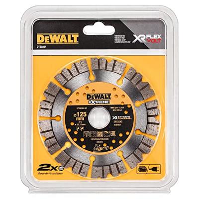 DeWalt Accessoires Extreme Runtime Diamantblad | gesegmenteerd | Ø125 mm/22.2 mm (DCG200) - DT90294-QZ