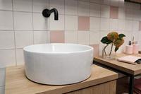 Waskom keramiek wit 40x40x15cm - thumbnail