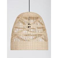 Lyora Rotan hanglampMarlo Ø 46cm - 9586504 - thumbnail