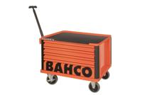 Bahco Opzetkast E72 26" met 4 lades | op wielen | zwart | 693 mm x 510 mm x 396 mm - 1482K4BKW - thumbnail