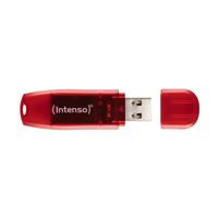 Intenso Rainbow Line USB-stick 128 GB Rood (transparant) 3502491 USB-A 2.0 - thumbnail