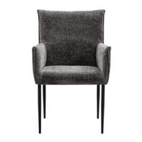 Eetkamerstoel Teun - antraciet - Leen Bakker - thumbnail