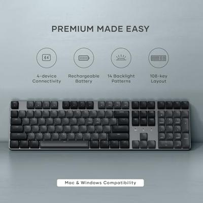 Satechi SM3 Slim backlit mechanical keyboard - Dark Satechi SM3 Slim backlit mechanical keyboard - Dark