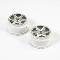 FTX - Comet Desert Buggy/SC Front Wheel Chrome Plated (FTX9076C) - thumbnail