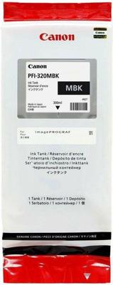 Canon inktcartridge PFI-320, 300 ml, OEM 2889C001, mat zwart