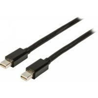 Mini DisplayPort Kabel Mini-DisplayPort Male - Mini-DisplayPort Male 2.00 m Zwart - thumbnail