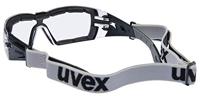 uvex pheos guard 9192180 Veiligheidsbril Incl. UV-bescherming Zwart, Grijs - thumbnail