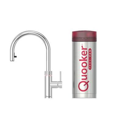 Quooker Flex met PRO3 boiler 3-in-1 kokend water kraan chroom