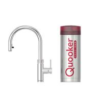 Quooker Flex met PRO3 boiler 3-in-1 kokend water kraan chroom - thumbnail