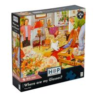 Where are my Glasses? Puzzel 500 XL Stukjes - thumbnail