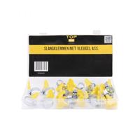 Topgear slangklemmen met vleugel ass. 26-delig. - thumbnail