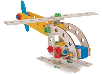 Eichhorn Constructor Constructieset Constructor Aantal onderdelen: 65 Aantal modellen: 4 Leeftijdsklasse: Vanaf 3 jaar