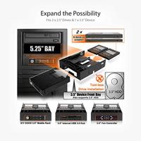 Icy Dock MB343SP 2x2,5 +1x3,5 SATA front bay to Extern 5,25 - thumbnail