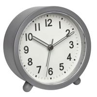 TFA Dostmann 60.1043.10 Wekker Kwarts Grijs Alarmtijden 1 Slepend uurwerk (geluidsloos) - thumbnail
