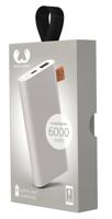 Fresh 'n Rebel 2PB6000IG powerbank Grijs Lithium-Polymeer (LiPo) 6000 mAh - thumbnail