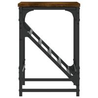 VidaXL Schoenenrek 60x30x45 cm bewerkt hout gerookt eikenkleurig - thumbnail