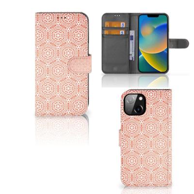 Apple iPhone 14 | Telefoon Hoesje | Pattern Orange Apple iPhone 14 | Telefoon Hoesje | Pattern Orange