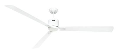 CasaFan ECO NEO III 180-4 WE-WE/LG WiFi Flügel Weiß/Lichtgrau Plafondventilator 28 W (Ø x h) 180 cm x 360 mm Wit Met afstandsbediening, Timer, Met wintermodus,