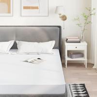 Matrasbeschermer waterdicht 140x190 cm wit - thumbnail