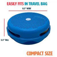 Set van 7 strandspellen COMPACTOYS blauw - thumbnail