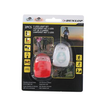Dunlop Fietslampenset led, 2st.