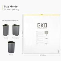 EKO afvalzak type c 10-15 liter rol met 20 afvalzakken - thumbnail