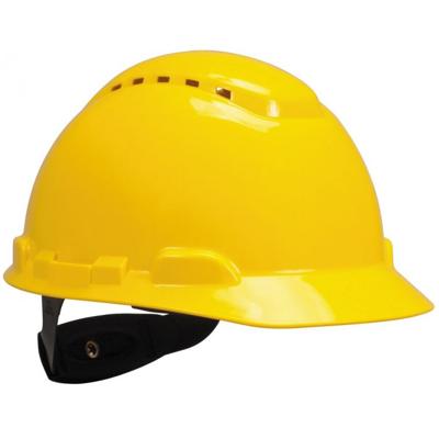 3M™ veiligheidshelm geventileerd - ratelverstelling - geel - H700N-GU