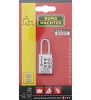 Burg Wächter 3631 Hangslot 22.90 mm Aluminium-zilver (chroom) Cijferslot - thumbnail