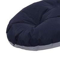 Rosewood hondenkussen tough & mucky ovaal grijs / navy - thumbnail