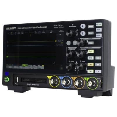 VOLTCRAFT DOV1254 LA Digitale oscilloscoop 125 MHz 4-kanaals 1.25 GSa/s 100 Mpts 12 Bit Digitaal geheugen (DSO), Logic-analyser 1 stuk(s) VOLTCRAFT DOV1254 LA Digitale oscilloscoop 125 MHz 4-kanaals 1.25 GSa/s 100 Mpts 12 Bit Digitaal geheugen (DSO), Logic-analyser 1 stuk(s)