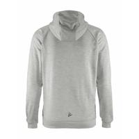 Craft 1909132 Adv Unify Fz Hood Men - Grey Melange - S - thumbnail