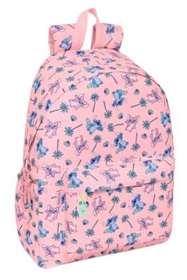 Laptoptas Lilo & Stitch Beach Roze