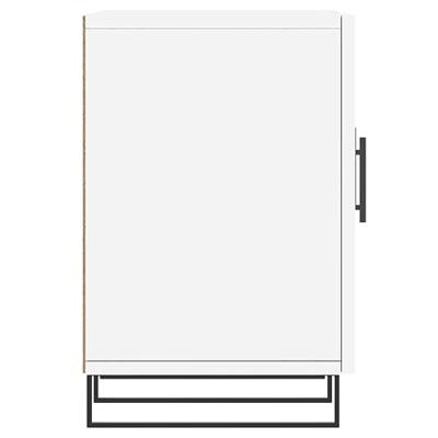 Tv-meubel 150x30x50 cm bewerkt hout wit Tv-meubel 150x30x50 cm bewerkt hout wit