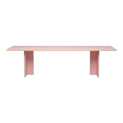 HKliving Dining Table eettafel 280x100 cm Pink