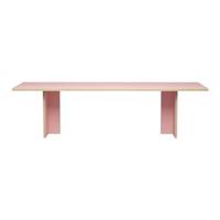 HKliving Dining Table eettafel 280x100 cm Pink - thumbnail