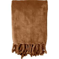 Plaid Florijn 150x200 cm Tobacco Brown