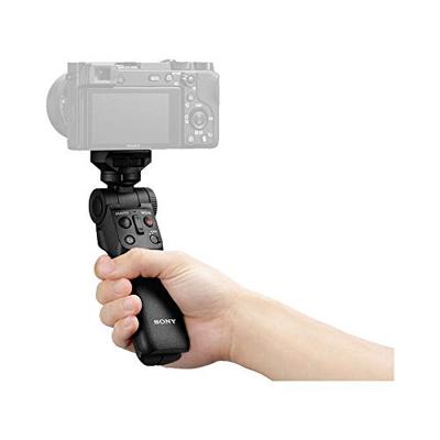 Sony GP-VPT2BT Bluetooth handgreep (voor selfies en vlogging, ook als tripod te gebruiken, compatibel met A9M2, A9, A7RM4, A7RM3, A7M3, A6600, A6400, A6100, RX100M7, RX0M2, ZV-1) zwart