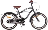 Volare black cruiser kinderfiets - jongens - 18 inch - zwart - 95% afgemonteerd - thumbnail