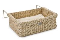 Designed by Lotte Waterhyacint Wicker Radiatorbed, 45 cm, grijs - thumbnail