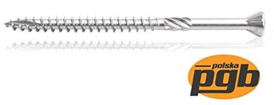 pgb-Europe PFS+ | RVS Hardhoutschroef VZK-T Ø 5,00x40 C2 T-25 | 200 st - PFWHTGC00005000402 pgb-Europe PFS+ | RVS Hardhoutschroef VZK-T Ø 5,00x40 C2 T-25 | 200 st - PFWHTGC00005000402