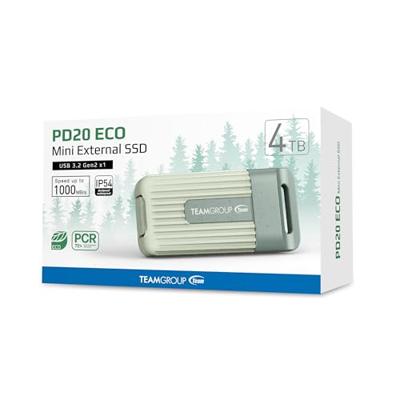 Externe Harde Schijf Team Group TPSEG4004T0C102 Blauw Grijs SSD 4 TB