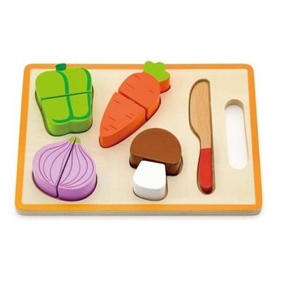 Viga Toys vormenplank puzzel snijfruit junior 22 x 15 cm hout Viga Toys vormenplank puzzel snijfruit junior 22 x 15 cm hout