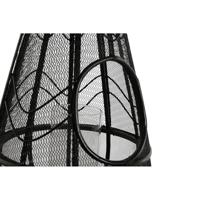 Kaarshouder Home ESPRIT Zwart Metaal 28 x 28 x 50 cm - thumbnail