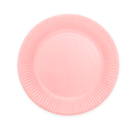 Roze borden 23cm FSC (8st) - thumbnail